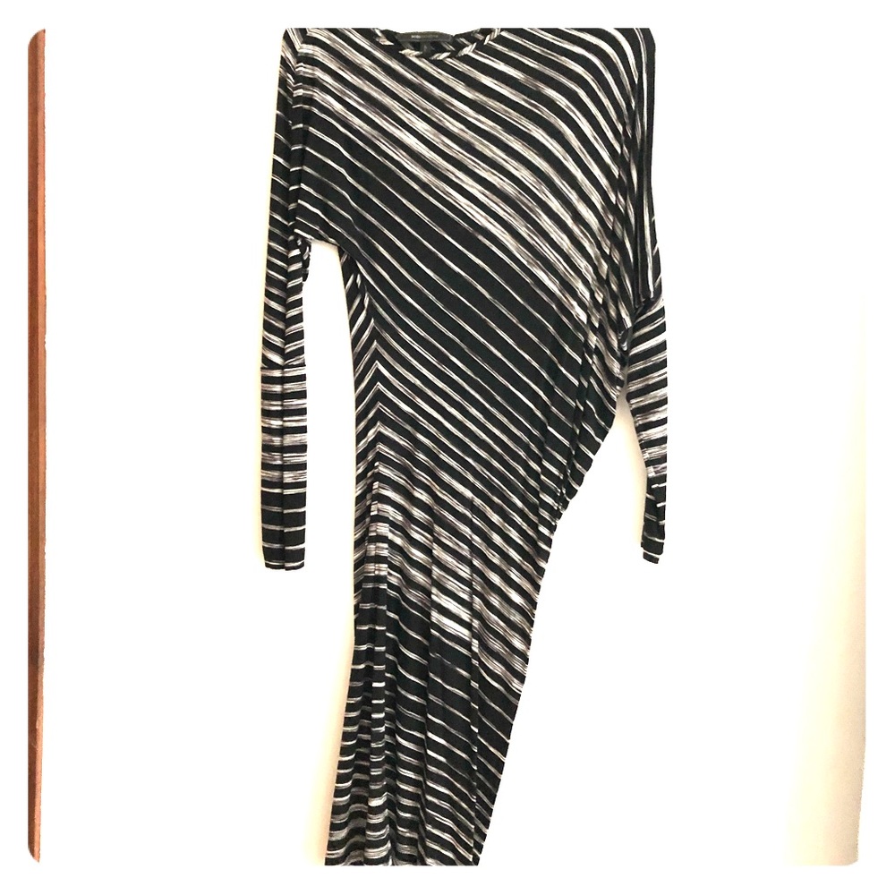 BCBGMAXAZRIA asymmetrical dress